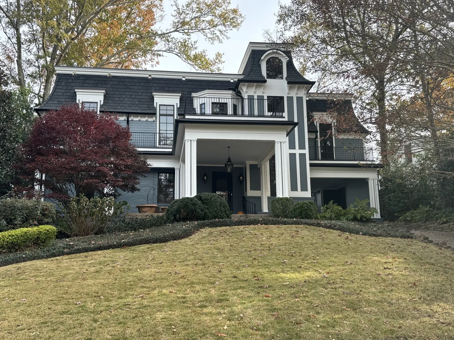 Large completed residential roofing project by Genesis Roofing & Repair