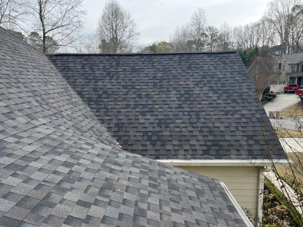 Shingle roofing